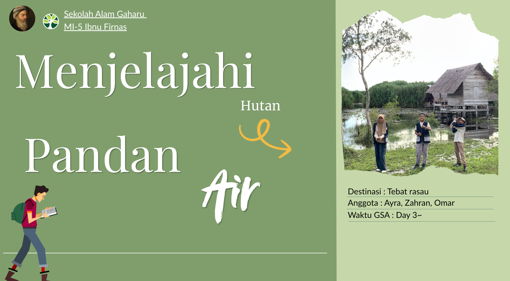 Menjelajahi Pandan Air | Tentang Tebat Rasau dan Pengalaman MI 5 