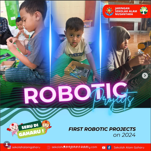 Bikin Robot apa aja ya teman-teman di Robotic Club?  Ternyata proyek awal di Robotic Club seru banget lho. Teman-teman belajar merakit Robot sesuai level mereka. Tetapi sebelum merakit mereka tentunya melakukan observasi dahulu dan pengenalan Parts robot yang akan mereka rakit.